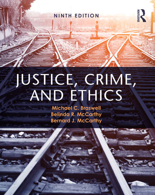 Book cover of Justice, Crime, and Ethics