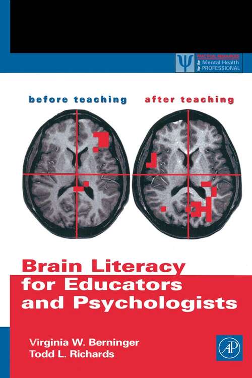 Book cover of Brain Literacy for Educators and Psychologists (ISSN)