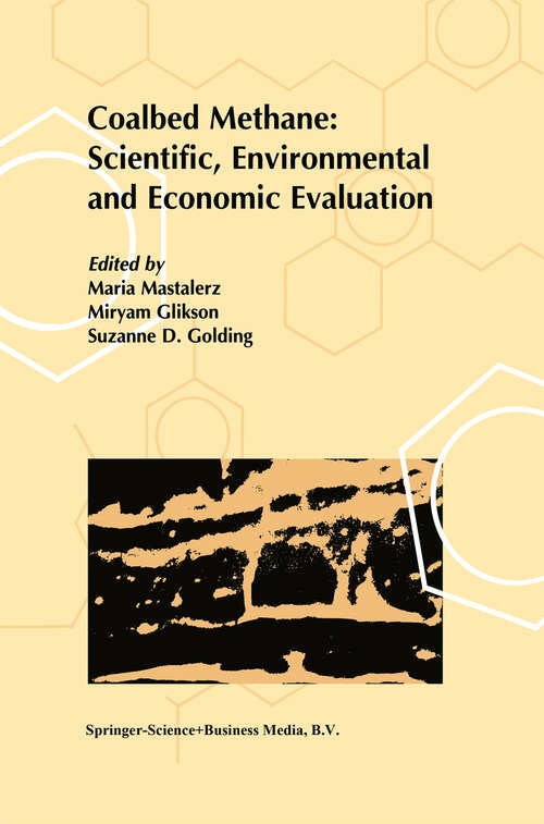 Book cover of Coalbed Methane: Scientific, Environmental and Economic Evaluation (1999)