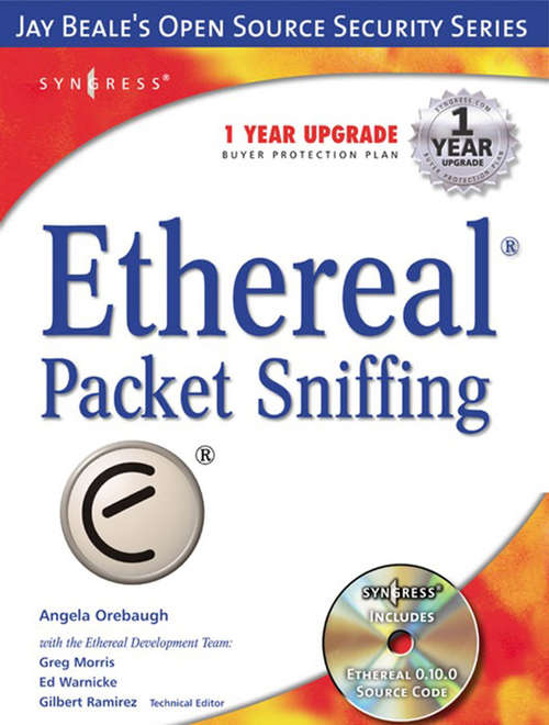 Book cover of Ethereal Packet Sniffing