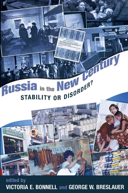 Book cover of Russia In The New Century: Stability Or Disorder?