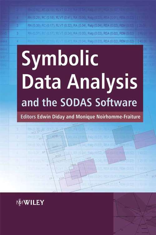 Book cover of Symbolic Data Analysis and the SODAS Software