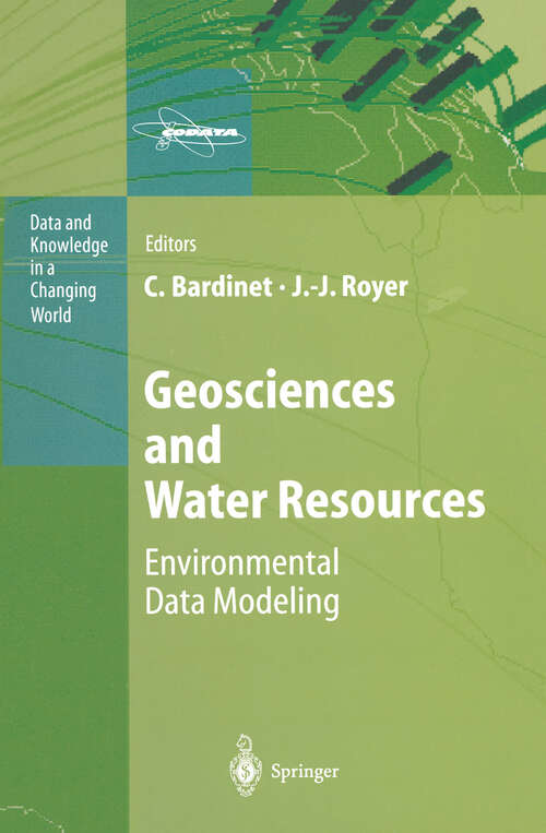 Book cover of Geosciences and Water Resources: Environmental Data Modeling (1997) (Data and Knowledge in a Changing World)