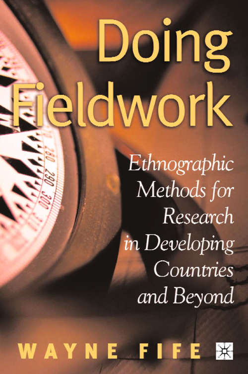 Book cover of Doing Fieldwork: Ethnographic Methods for Research in Developing Countries and Beyond (2005)