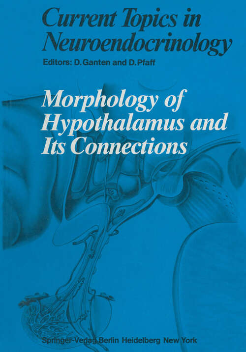 Book cover of Morphology of Hypothalamus and Its Connections (1986) (Current Topics in Neuroendocrinology #7)