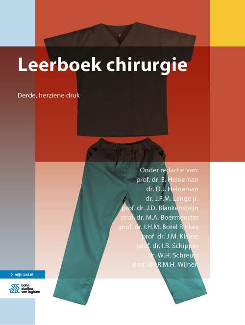Book cover of Leerboek chirurgie (3rd ed. 2021)
