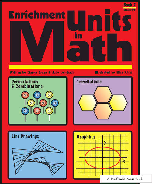 Book cover of Enrichment Units in Math: Book 2, Grades 4-6