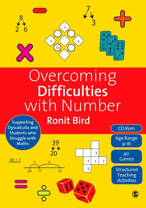 Book cover of Overcoming Difficulties with Number: Supporting Dyscalculia and Students who struggle with Maths (PDF)