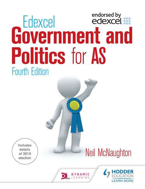 Book cover of Edexcel Government and Politics for AS (PDF)