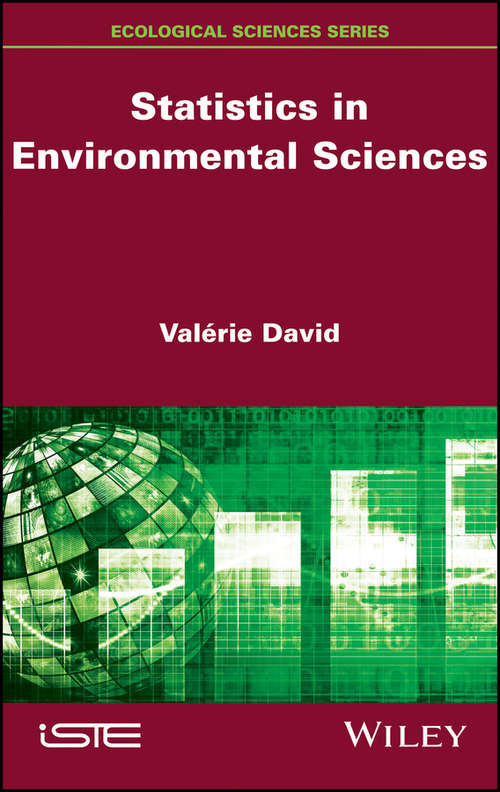 Book cover of Statistics in Environmental Sciences