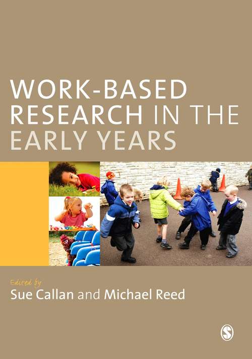 Book cover of Work-Based Research in the Early Years (PDF)