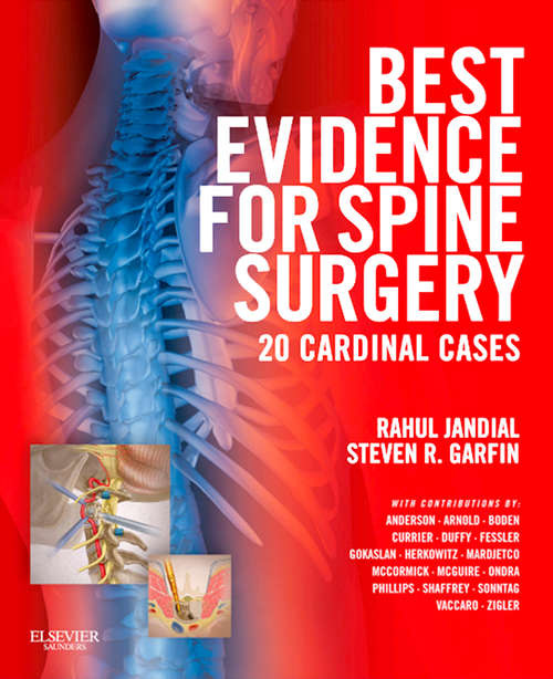 Book cover of Best Evidence for Spine Surgery E-Book: 20 Cardinal Cases