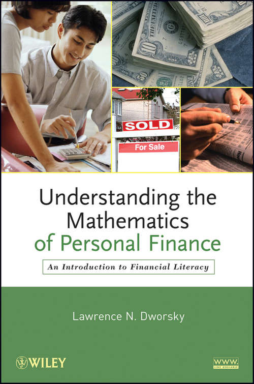 Book cover of Understanding the Mathematics of Personal Finance: An Introduction to Financial Literacy