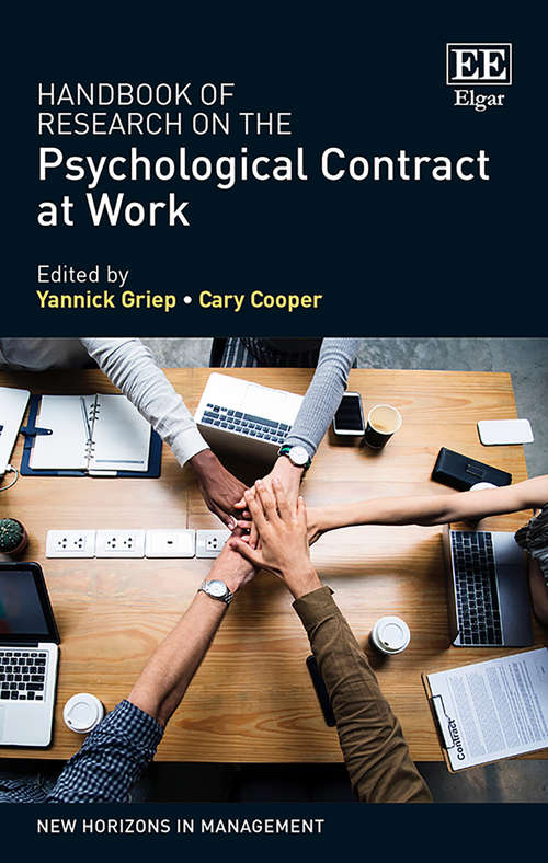 Book cover of Handbook of Research on the Psychological Contract at Work (New Horizons in Management series)