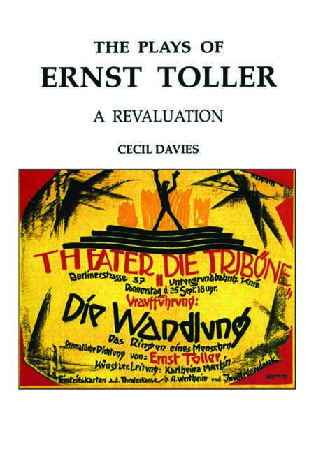 Book cover of The Plays of Ernst Toller: A Revaluation