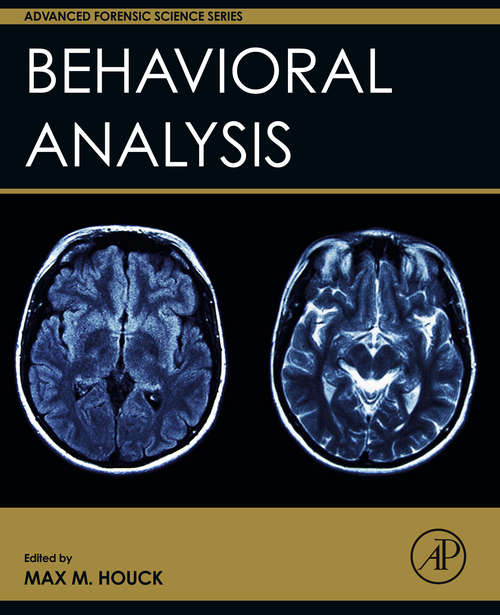Book cover of Behavioral Analysis (ISSN)