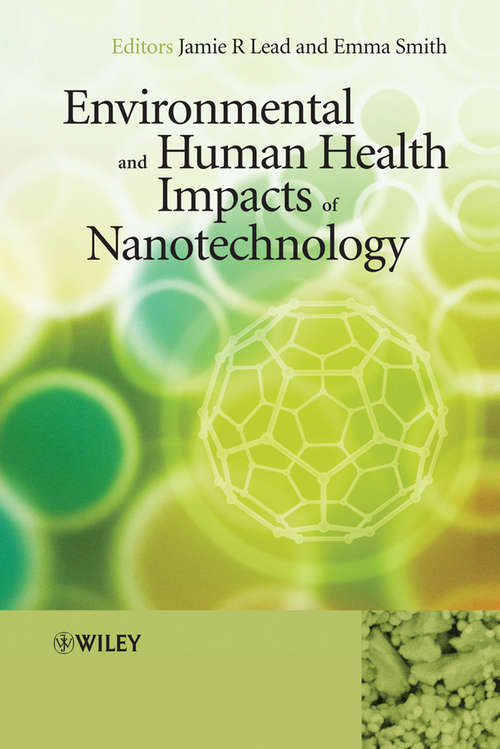 Book cover of Environmental and Human Health Impacts of Nanotechnology