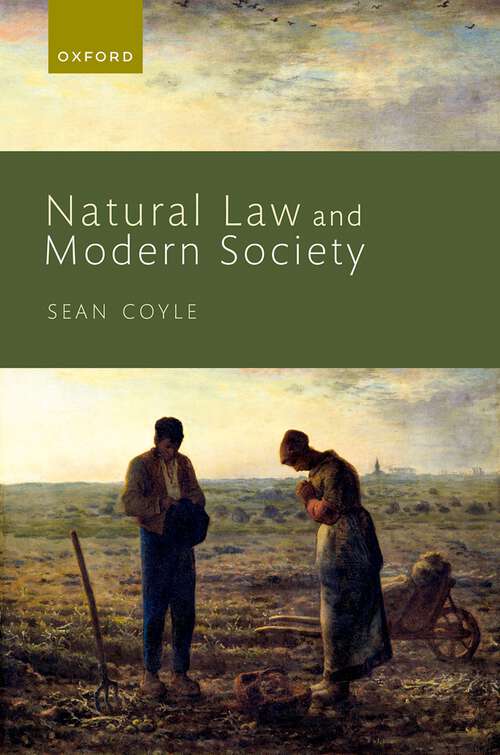 Book cover of Natural Law and Modern Society