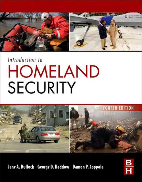 Book cover of Introduction to Homeland Security: Principles of All-Hazards Risk Management (4)