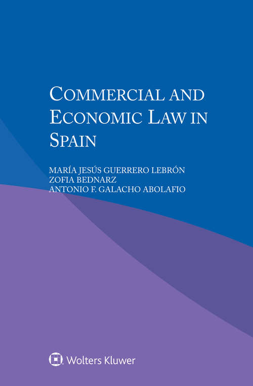 Book cover of Commercial and Economic Law in Spain