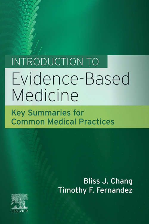 Book cover of Introduction to Evidence-Based Medicine, E-Book: Key Summaries for Common Medical Practices