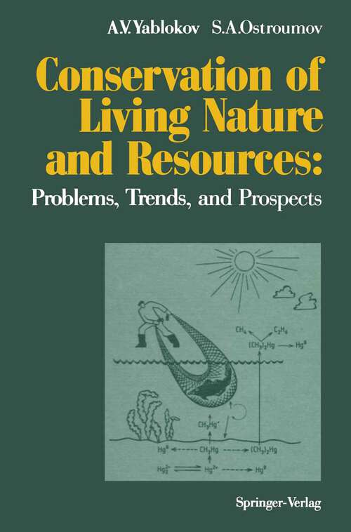 Book cover of Conservation of Living Nature and Resources: Problems, Trends, and Prospects (1991)