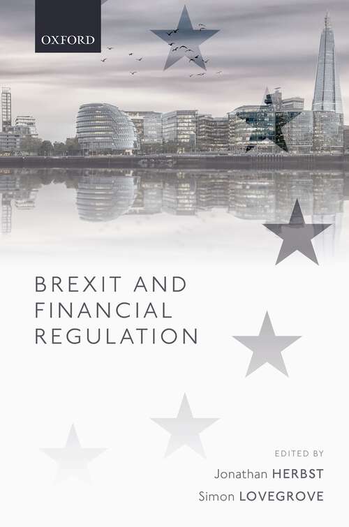 Book cover of Brexit and Financial Regulation