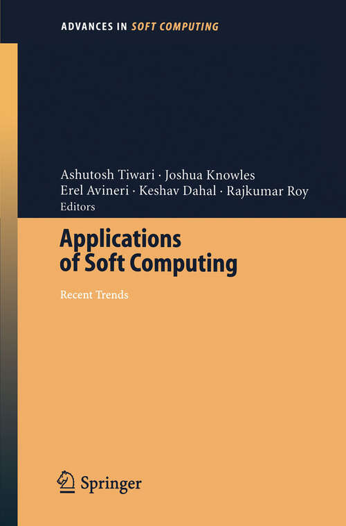 Book cover of Applications of Soft Computing: Recent Trends (2006) (Advances in Intelligent and Soft Computing #36)