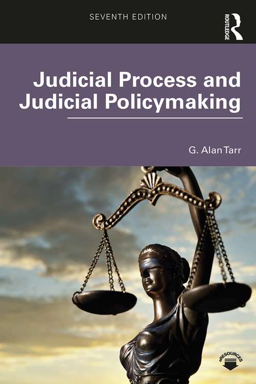 Book cover of Judicial Process and Judicial Policymaking (7)