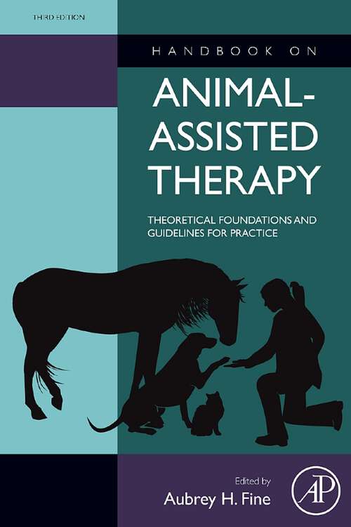 Book cover of Handbook on Animal-Assisted Therapy: Theoretical Foundations and Guidelines for Practice (3)