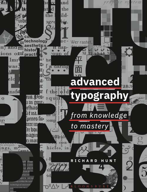 Book cover of Advanced Typography: From Knowledge to Mastery