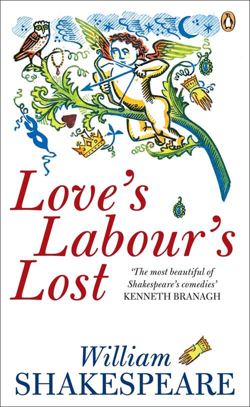 Book cover of Love's Labour's Lost: Webster's Italian Thesaurus Edition