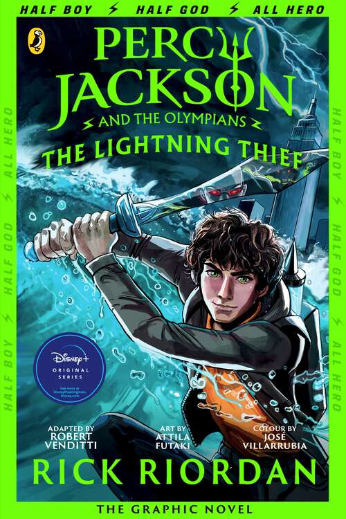 Book cover of Percy Jackson and the Lightning Thief: The Graphic Novel (Percy Jackson Graphic Novels #1)