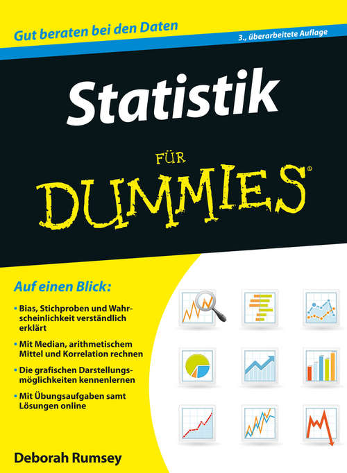 Book cover of Statistik für Dummies (3. Auflage) (Für Dummies)