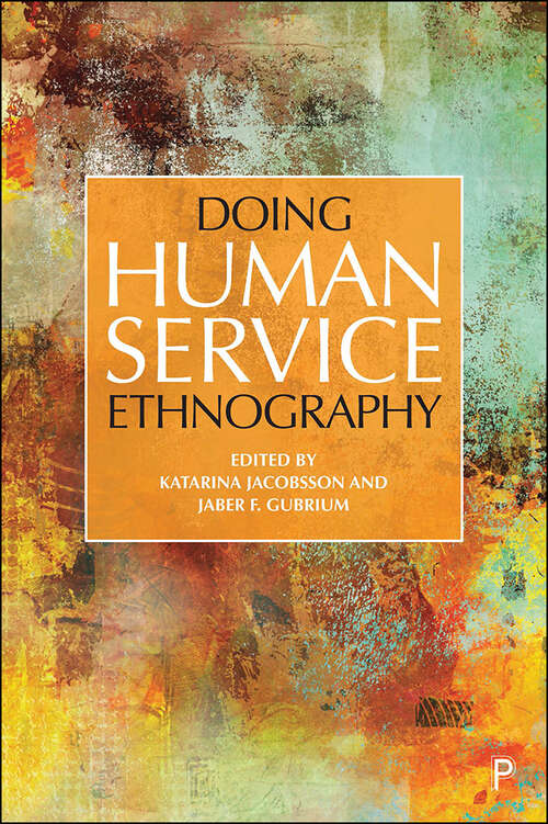 Book cover of Doing Human Service Ethnography