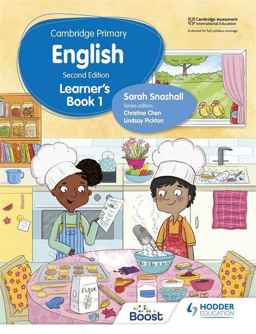 Book cover of Cambridge Primary English Learner’s Book 1 Second Edition