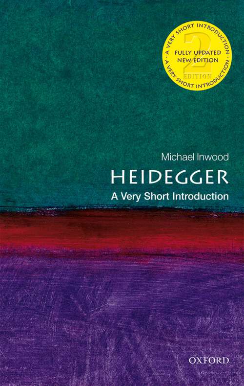 Book cover of Heidegger: A Very Short Introduction (Very Short Introductions)