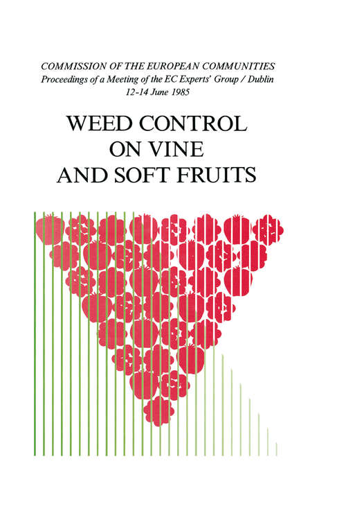 Book cover of Weed Control on Vine and Soft Fruits