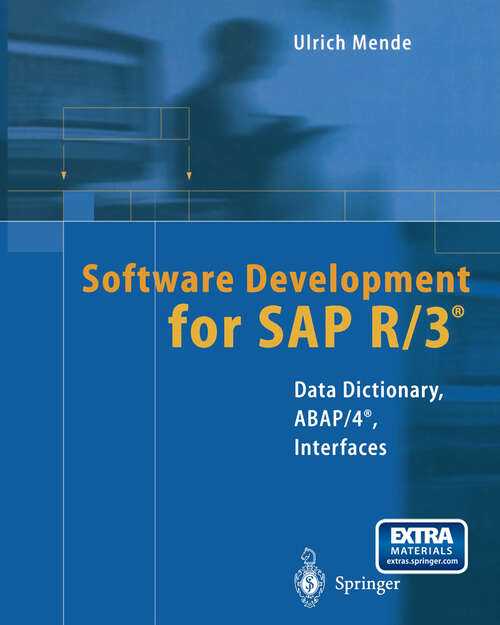 Book cover of Software Development for SAP R/3®: Data Dictionary, ABAP/4®, Interfaces (2000)