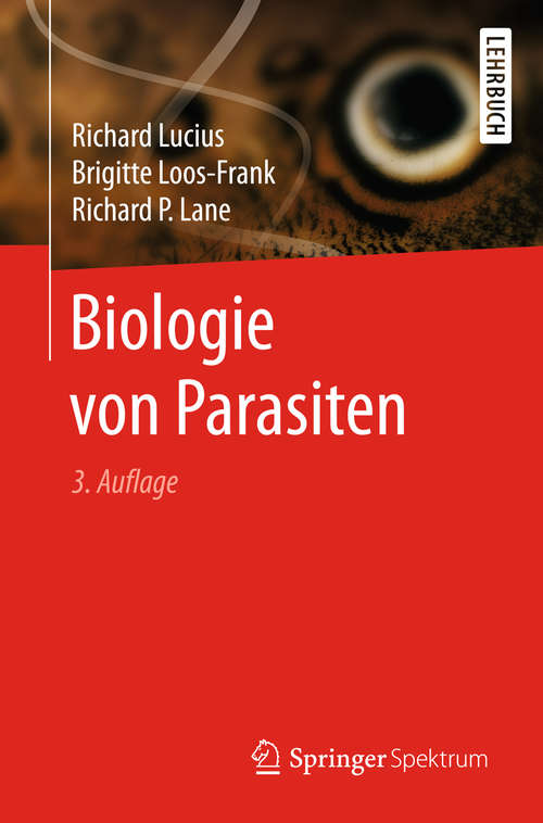 Book cover of Biologie von Parasiten (3. Aufl. 2018) (Springer-Lehrbuch)