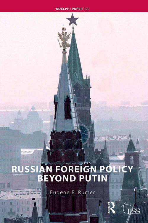 Book cover of Russian Foreign Policy Beyond Putin