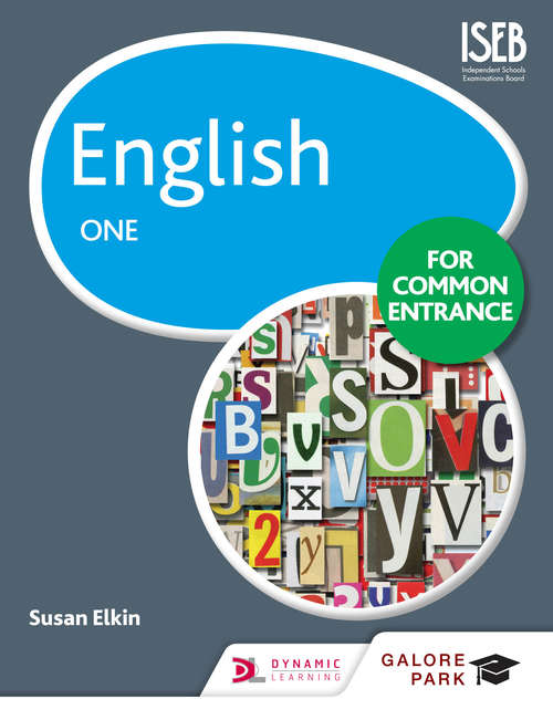 Book cover of English for Common Entrance One