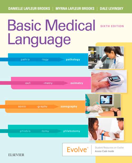 Book cover of Basic Medical Language with Flash Cards E-Book: Basic Medical Language with Flash Cards E-Book (6)