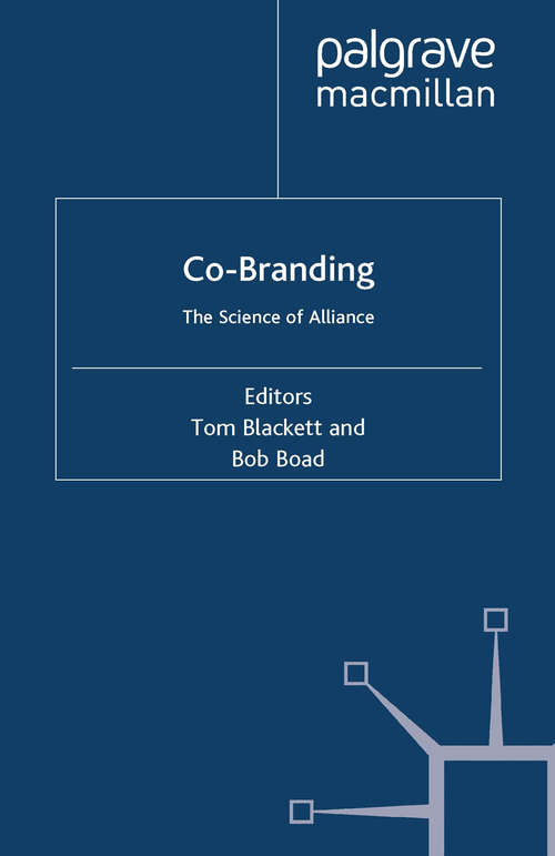 Book cover of Co-Branding: The Science of Alliance (1999)