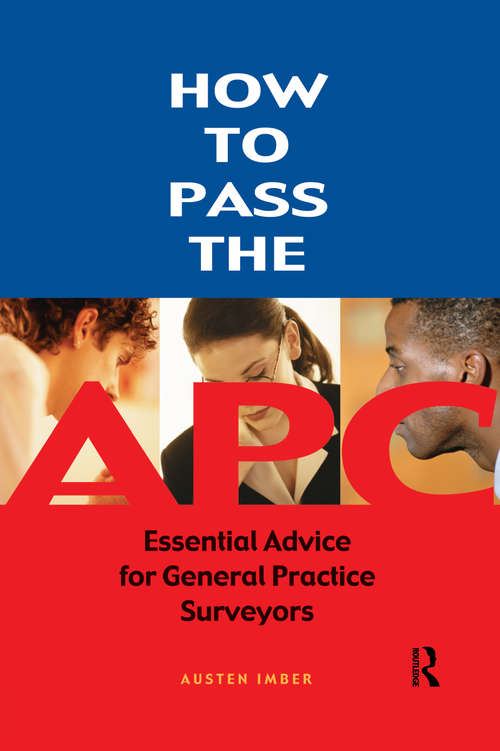 Book cover of How to pass the APC