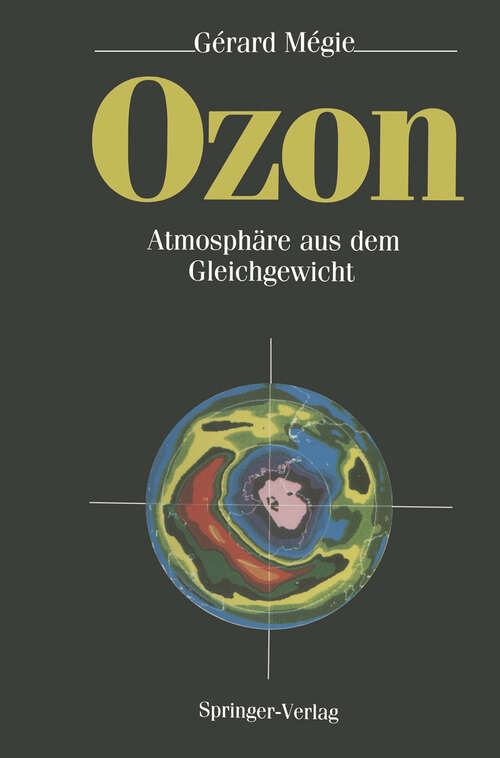 Book cover of Ozon: Atmosphäre aus dem Gleichgewicht (1991)
