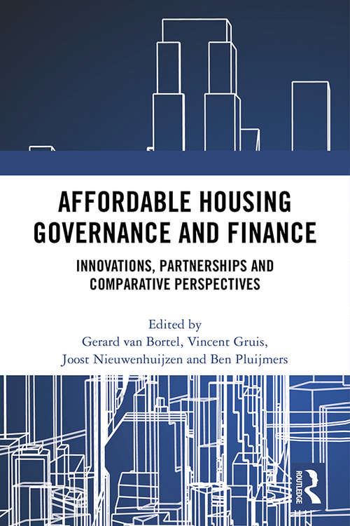 Book cover of Affordable Housing Governance and Finance: Innovations, partnerships and comparative perspectives