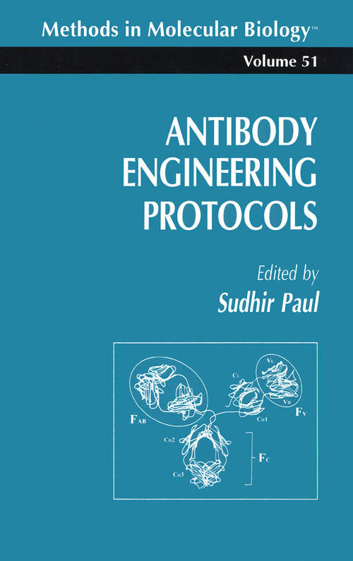 Book cover of Antibody Engineering Protocols (pdf) (1995) (Methods in Molecular Biology #51)