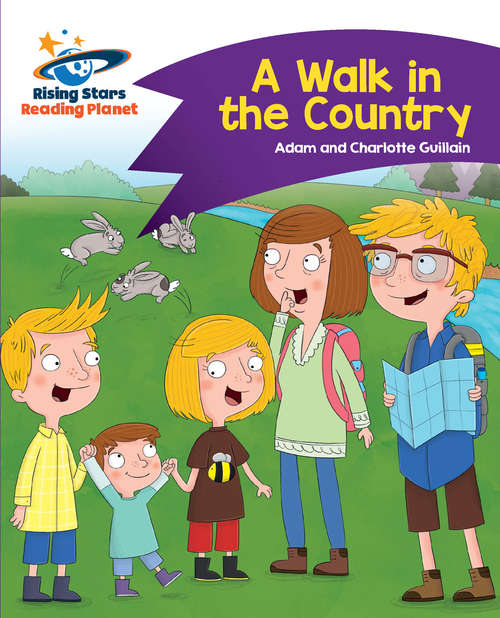 Book cover of Reading Planet - A Walk in the Country - Purple: Comet Street Kids (PDF)