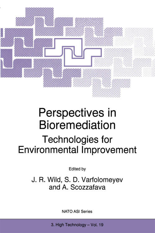 Book cover of Perspectives in Bioremediation: Technologies for Environmental Improvement (1997) (NATO Science Partnership Subseries: 3 #19)